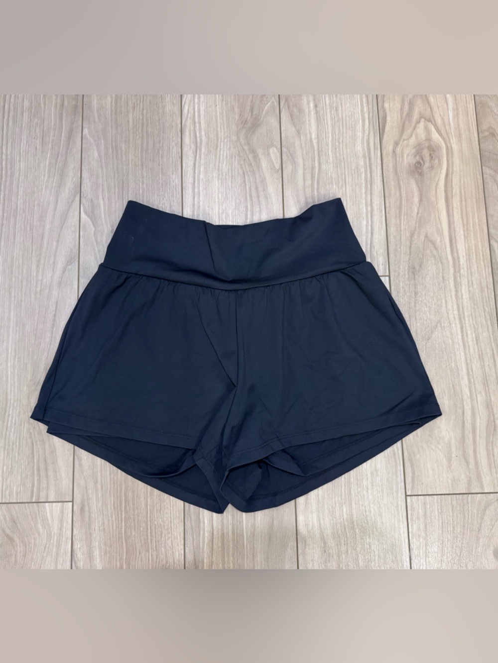 HALARA Black High-Waist Active Shorts- size Large